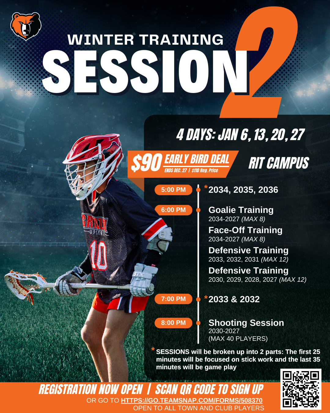 Winter Training Session 2 - 2025-2026